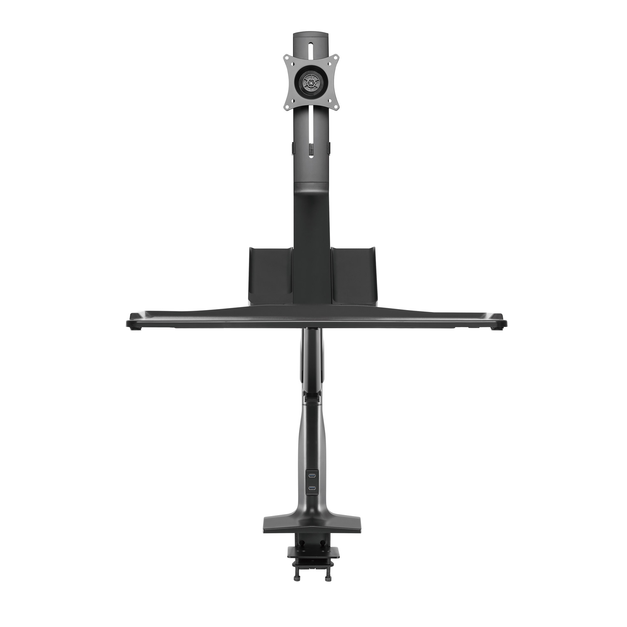 Inline® Workstation-Tischhalterung mit Lifter, beweglich, bis 81cm (32") / 9kg
