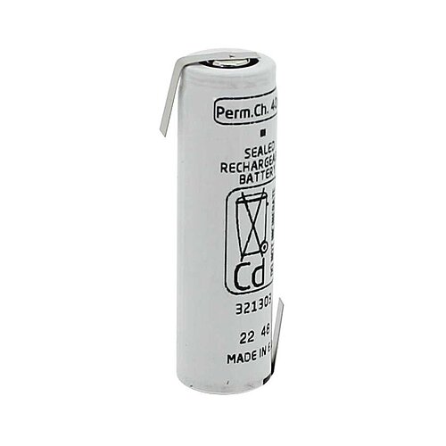 Saft NiCd-Akku VST-AA 800mAh hochtemperaturfähig mit Lötfahnen Z-Form Saft NiCd-Akku VST-AA 800mAh hochtemperaturfähig mit Lötfahnen Z-Form