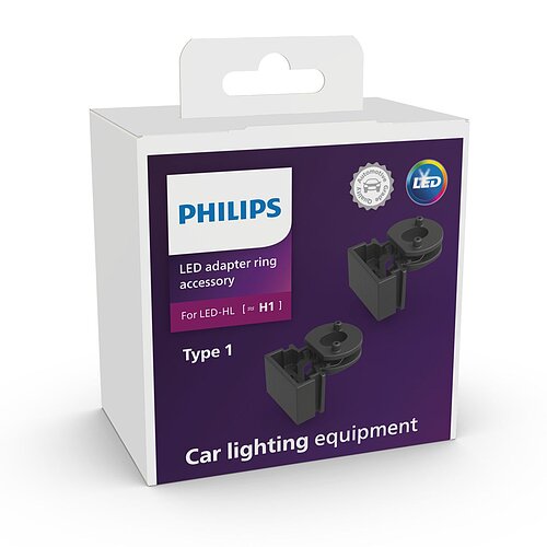 Philips LED Connector rings Type 1 Adapter-Ringe H1 2 Stück