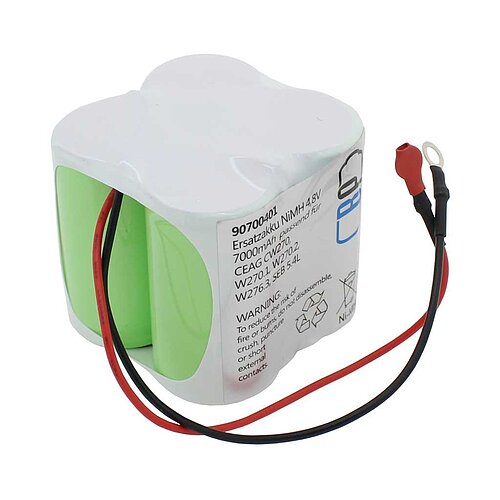 Ersatzakku für Handleuchte NiMH 4,8V 7000mAh passend für CEAG 40071345248