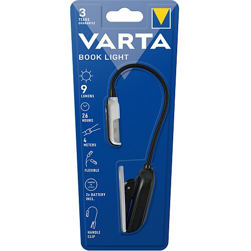 Varta Book Light Taschenlampe 16618 - inkl. Batterien Varta Book Light Taschenlampe 16618 - inkl. Batterien