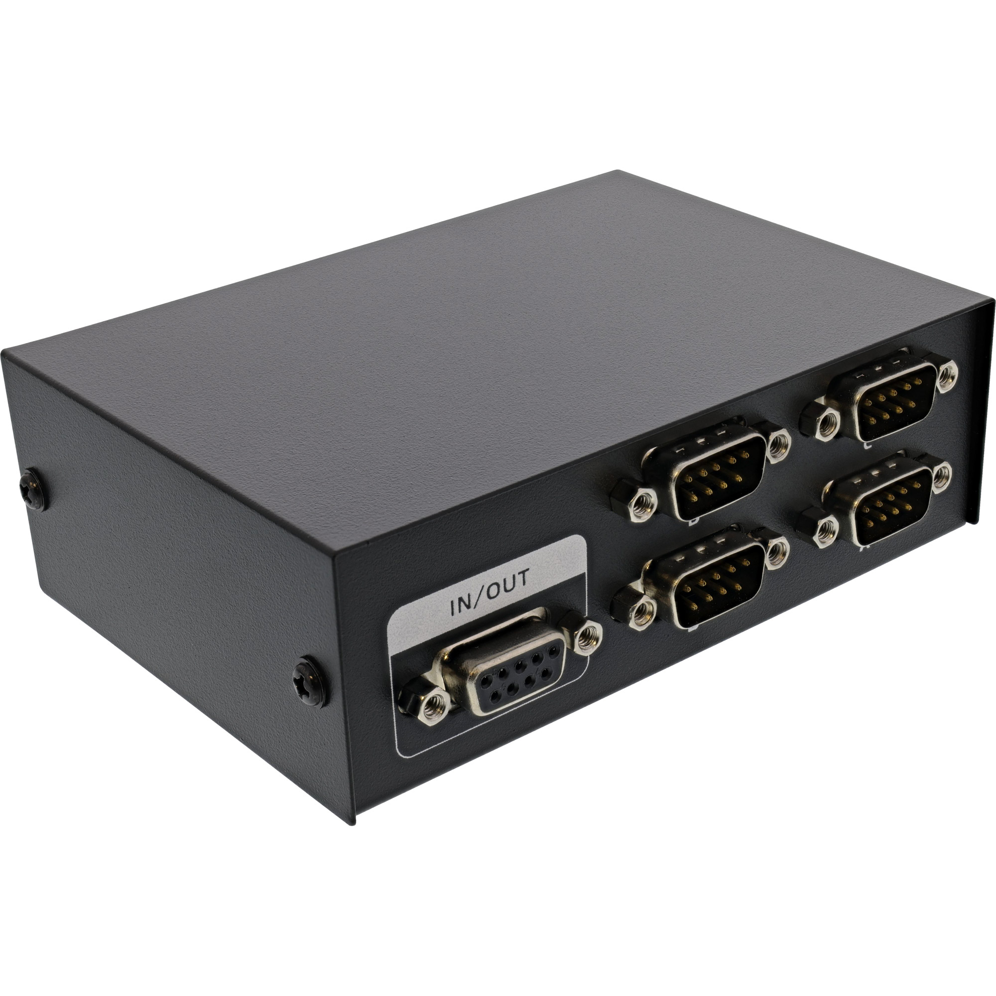Inline® Seriell-Umschalter manuell 4-fach, RS232, 9-polig Sub-D