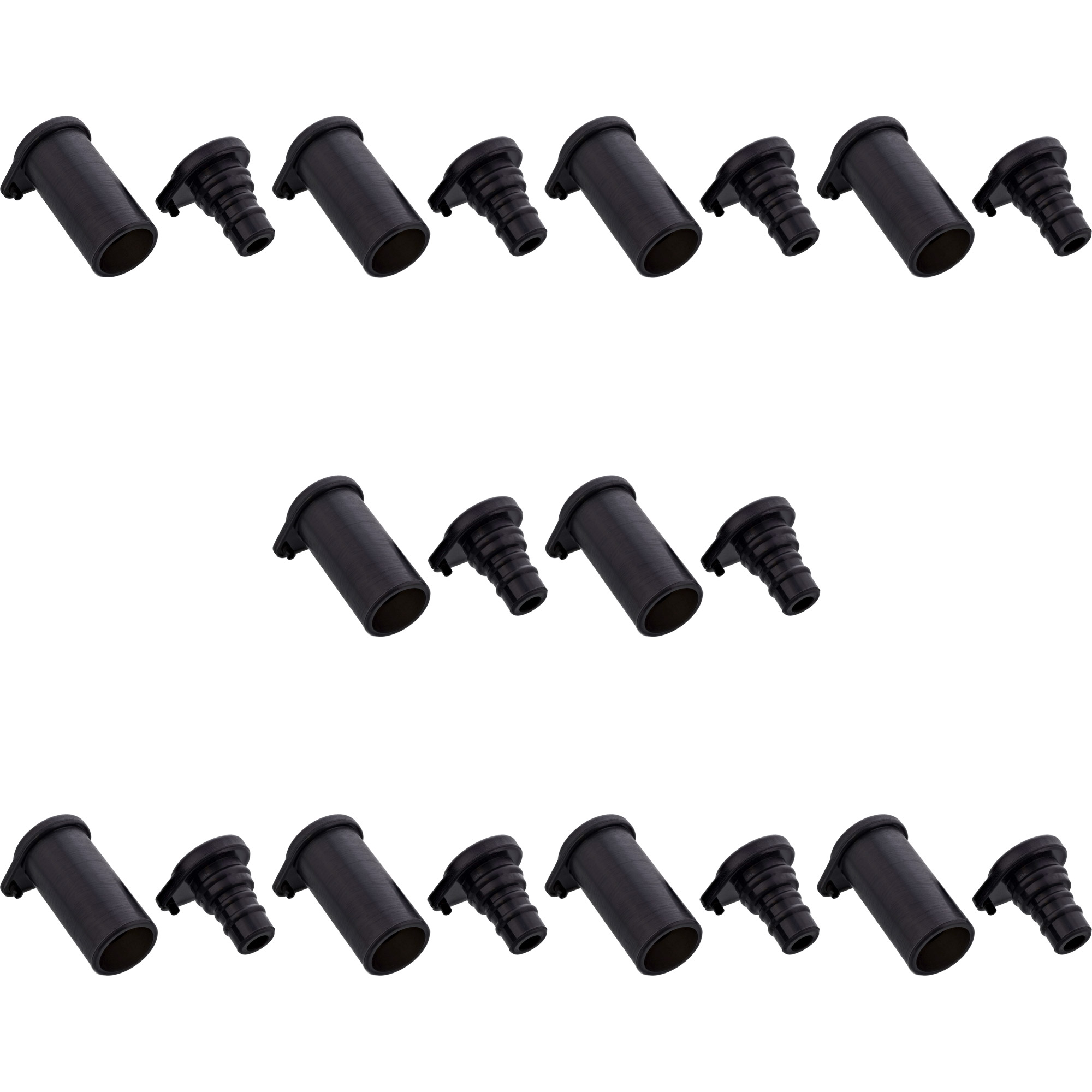 InLine® Staubschutzkappen für Solar Photovoltaik Steckverbinder 10er Set