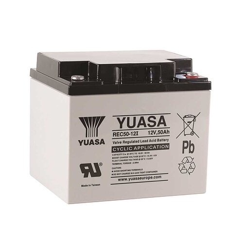 Yuasa REC50-12I 12V 50Ah zyklenfest Yuasa REC50-12I 12V 50Ah zyklenfest