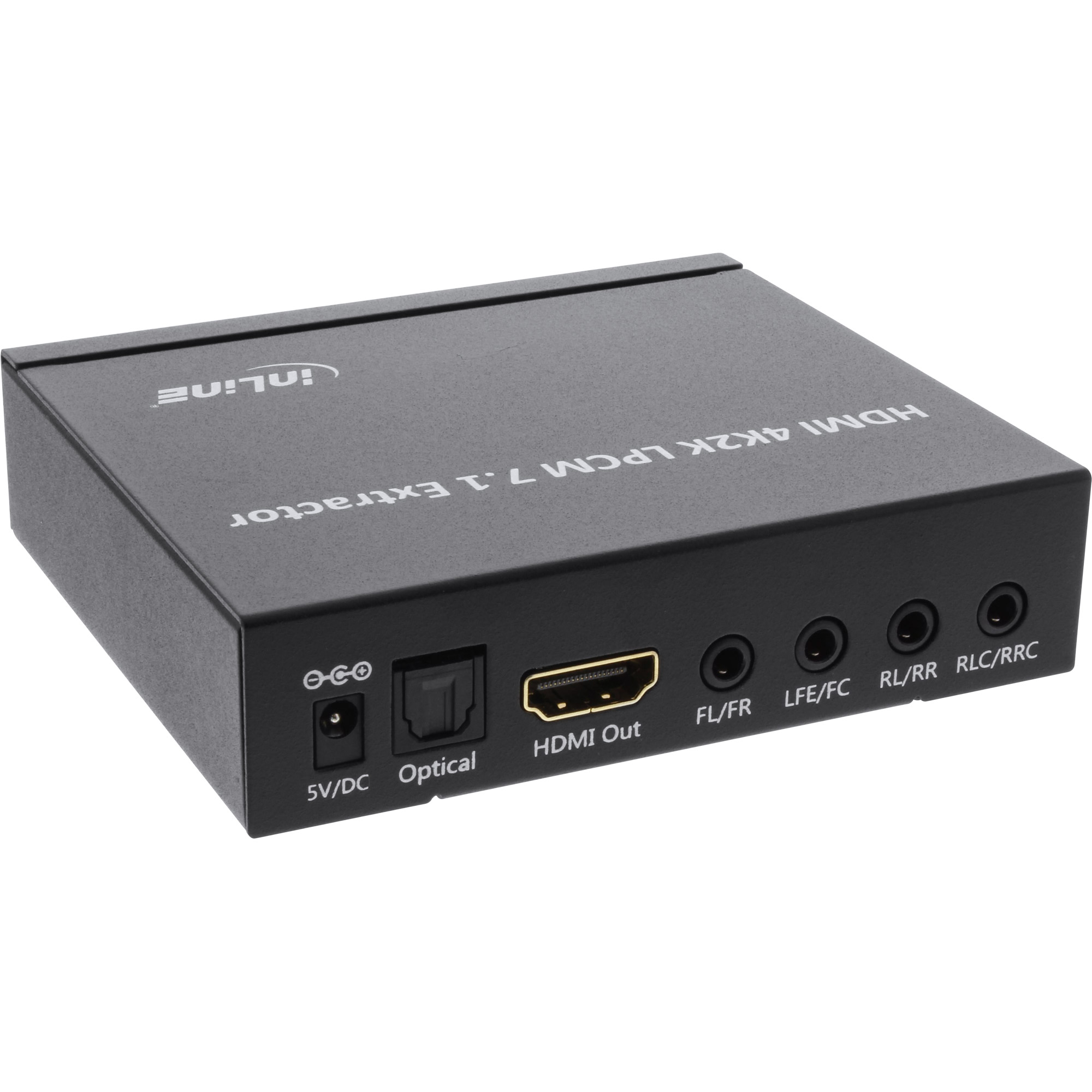 Inline® HDMI Audio Extraktor/Signaltrenner, Eingang 4K2K HDMI