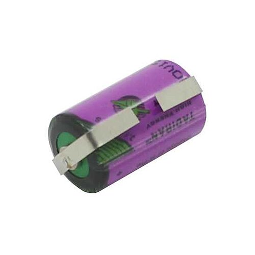 Tadiran Lithium SL-350/T 1/2AA 3,6V mit Lötfahnen U-Form