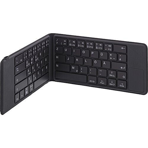 Inline® faltbare Bluetooth Tastatur "BT-Pocket", für bis zu 3 Bluetooth-geräte Inline® faltbare Bluetooth Tastatur "BT-Pocket", für bis zu 3 Bluetooth-geräte