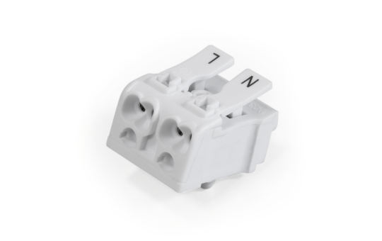 Lüsterklemme McPower mit Betätigungshebel, 0,75-2,5mm², max. 16A Lüsterklemme McPower mit Betätigungshebel, 0,75-2,5mm², max. 16A