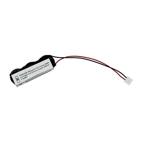 Akkupack NiMH 3,6V 80mAh F1x3 Varta V80H mit Kabel und Stecker ersetzt VARTA 3/V60RT Akkupack NiMH 3,6V 80mAh F1x3 Varta V80H mit Kabel und Stecker ersetzt VARTA 3/V60RT