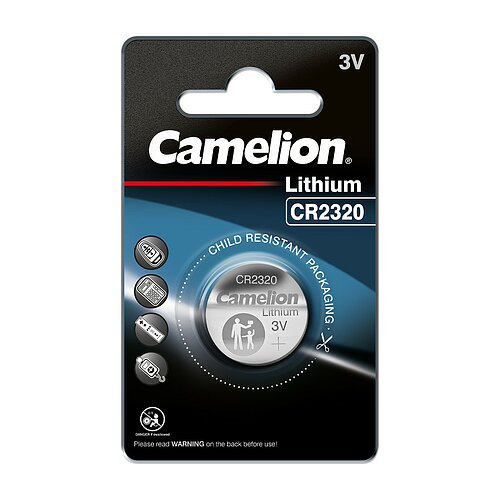 Camelion CR2320 Lithium Knopfzelle 3V Batterie 1er Verpackung
