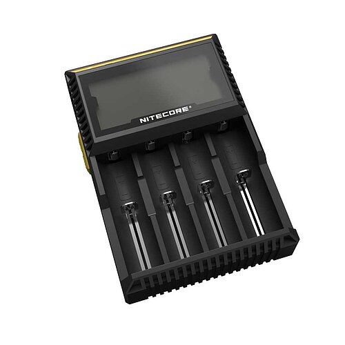 NiteCore Digicharger D4EU Ladegerät Vierschacht-Ladegerät