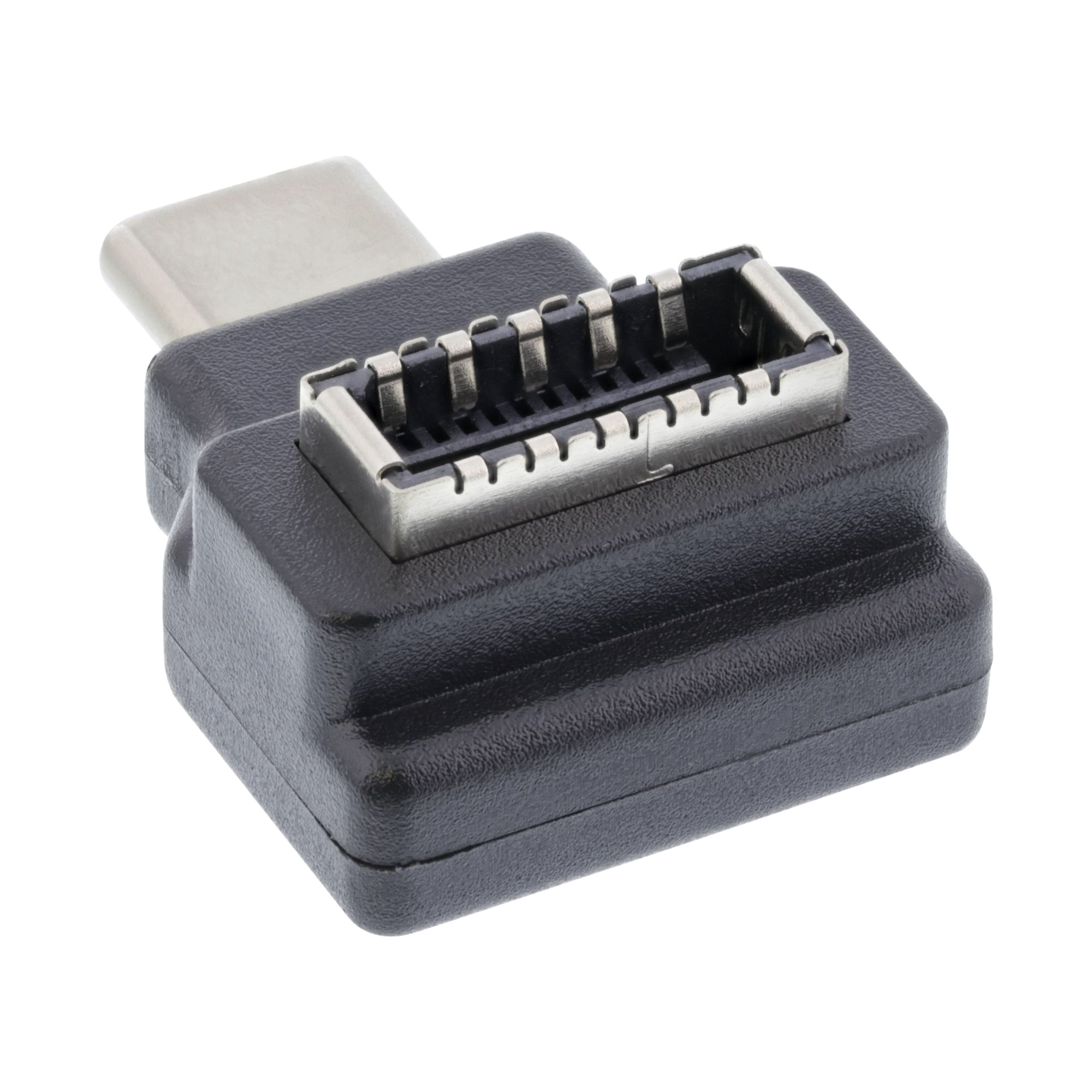 Inline® USB 3.2 Adapter, USB-C Stecker zu intern USB-E Frontpanel Buchse Inline® USB 3.2 Adapter, USB-C Stecker zu intern USB-E Frontpanel Buchse