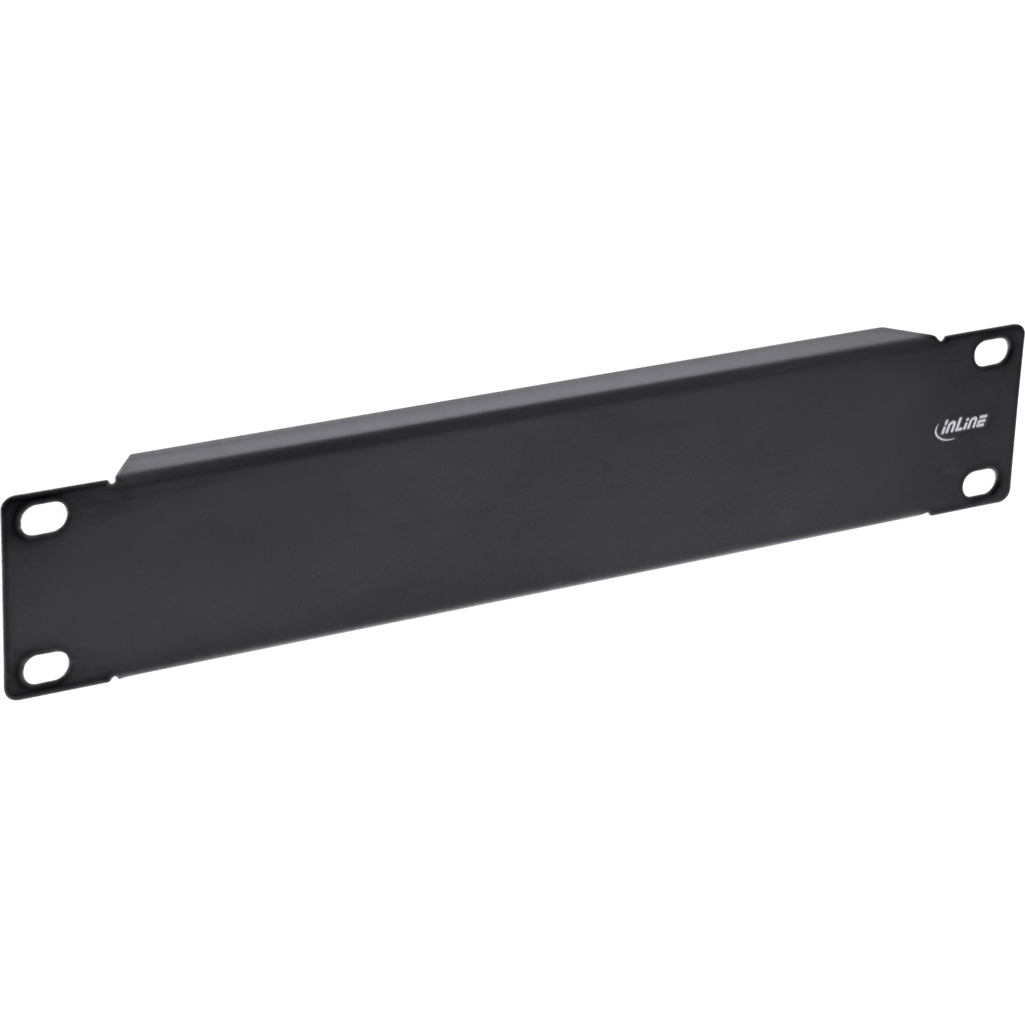 Inline® 10" Blindplatte, 1HE, RAL 9005 schwarz