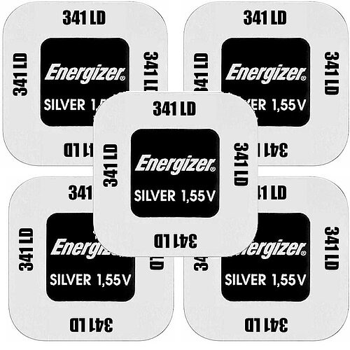 5x Energizer SR714SW 341 Silberoxid Batterie 1,55 V