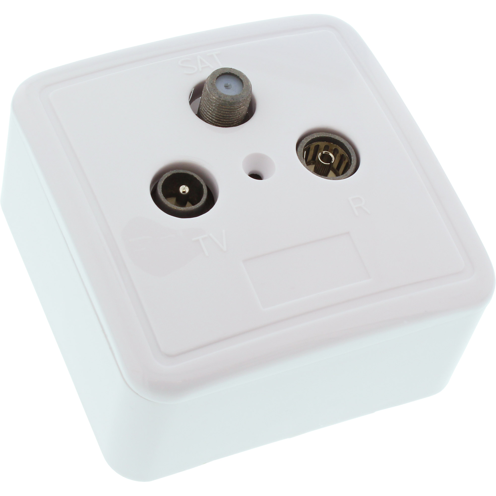 Inline® Antennensteckdose + SAT, geschirmt, AP/UP - Set Inline® Antennensteckdose + SAT, geschirmt, AP/UP - Set