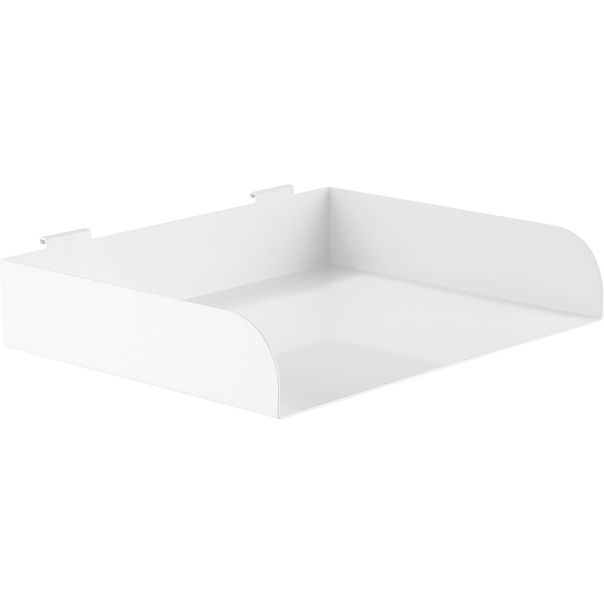 Inline® Slatwall Ablage groß, weiß