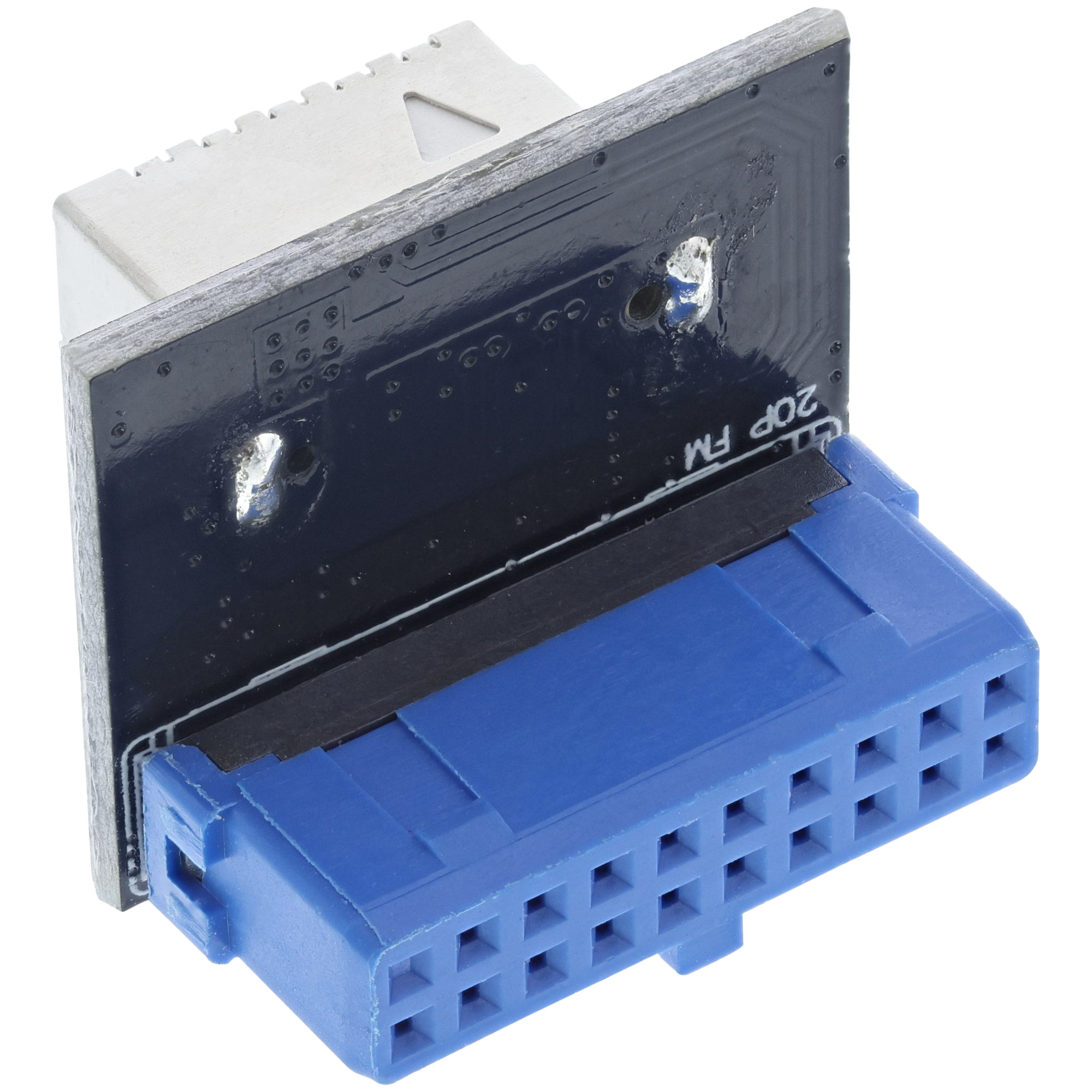 Inline® USB 3.0 zu USB 3.1 Frontpanel Key-B Adapter gerade intern Inline® USB 3.0 zu USB 3.1 Frontpanel Key-B Adapter gerade intern