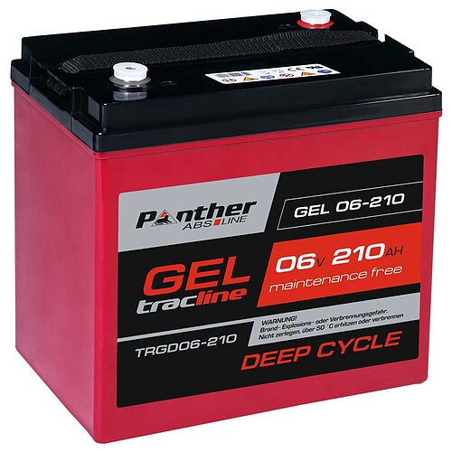 Panther tracline Gel Deep Cycle 6V 210Ah Panther tracline Gel Deep Cycle 6V 210Ah