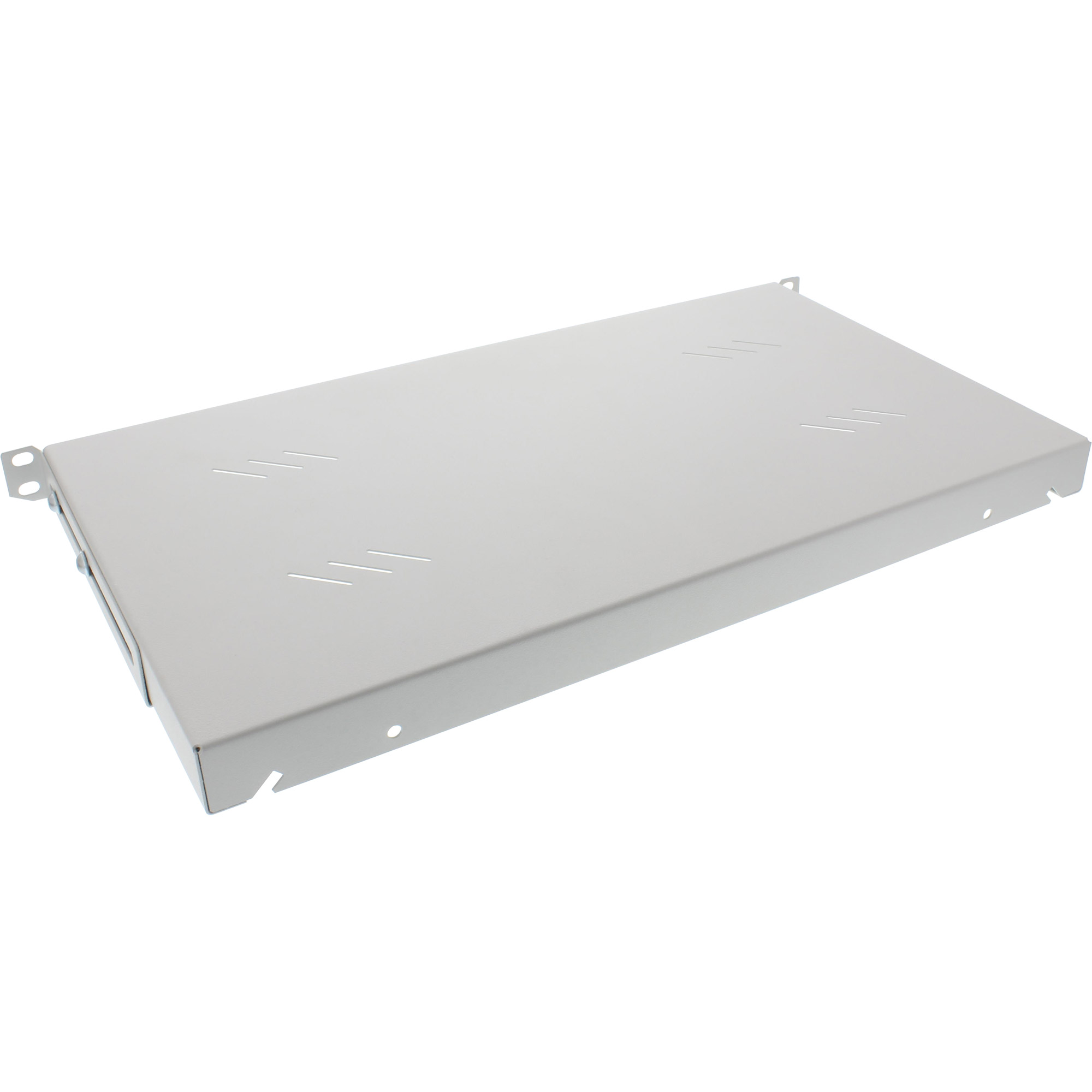 Triton RAC-UP-550-A4 19" Fachboden 1HE, 550mm, 80kg, grau