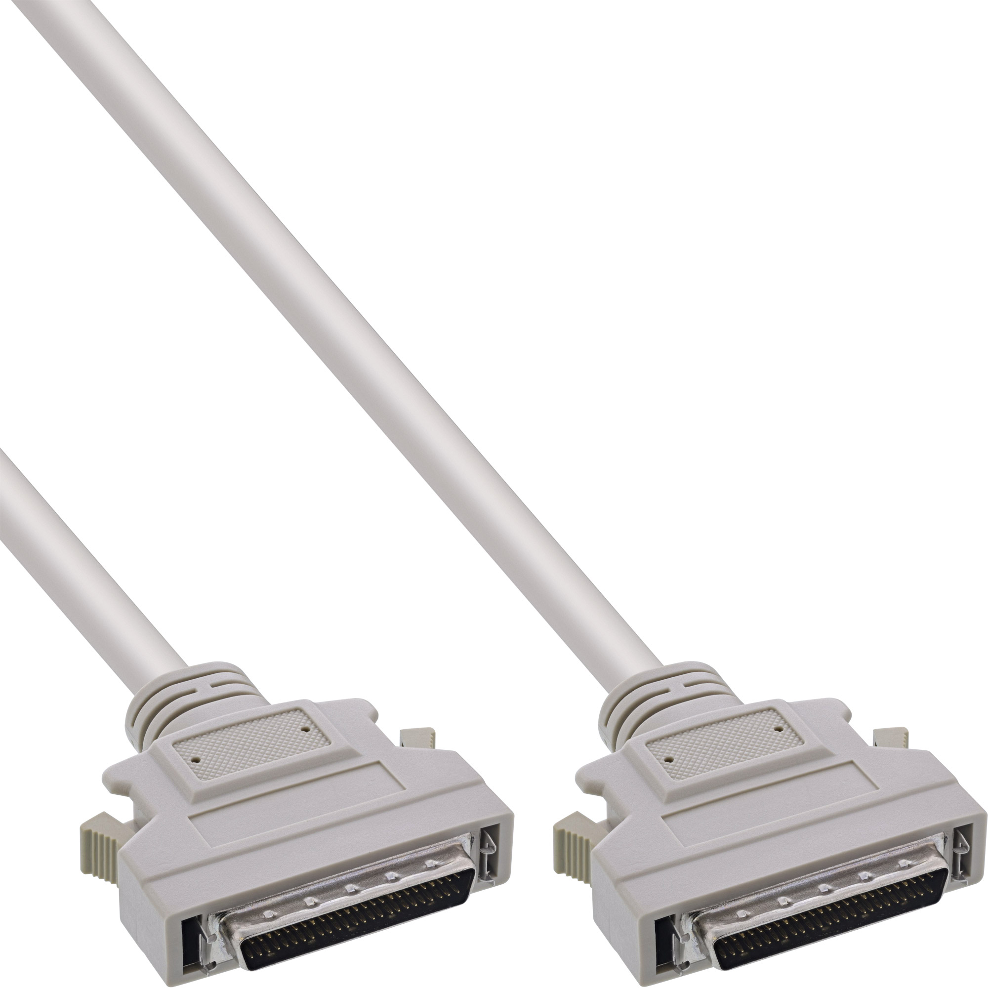 Inline® SCSI II Kabel, 50pol Mini Sub-D Stecker / Stecker, 2m