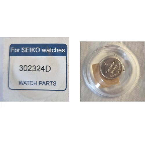 Seiko Lithium Akku Knopfzelle 3023.24D mit Lötfahne - 1,2 V