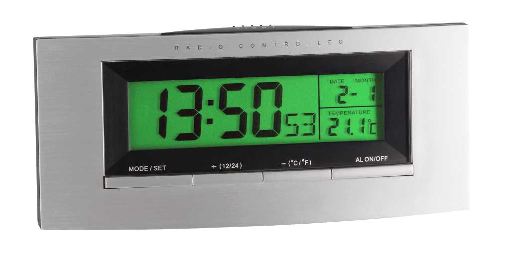 Funk-Wecker mit Temperatur 98.1030