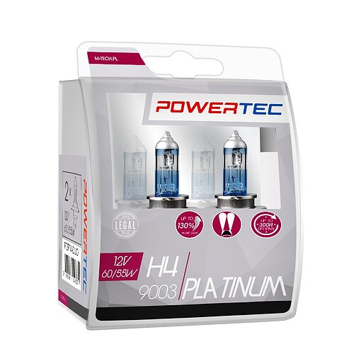 Powertec Platinum +130% H4 12V DUO