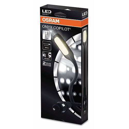 ONYX Copilot M Flexibles LED Leselicht 37mm 12V /24V OSRAM