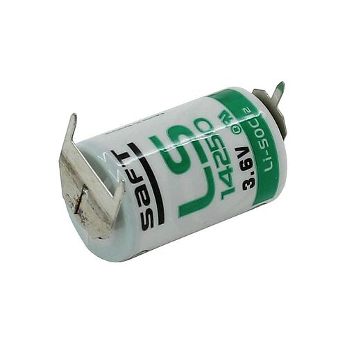 Saft Lithium LS14250 1/2AA 3,6V mit Printanschluß ++- Saft Lithium LS14250 1/2AA 3,6V mit Printanschluß ++-