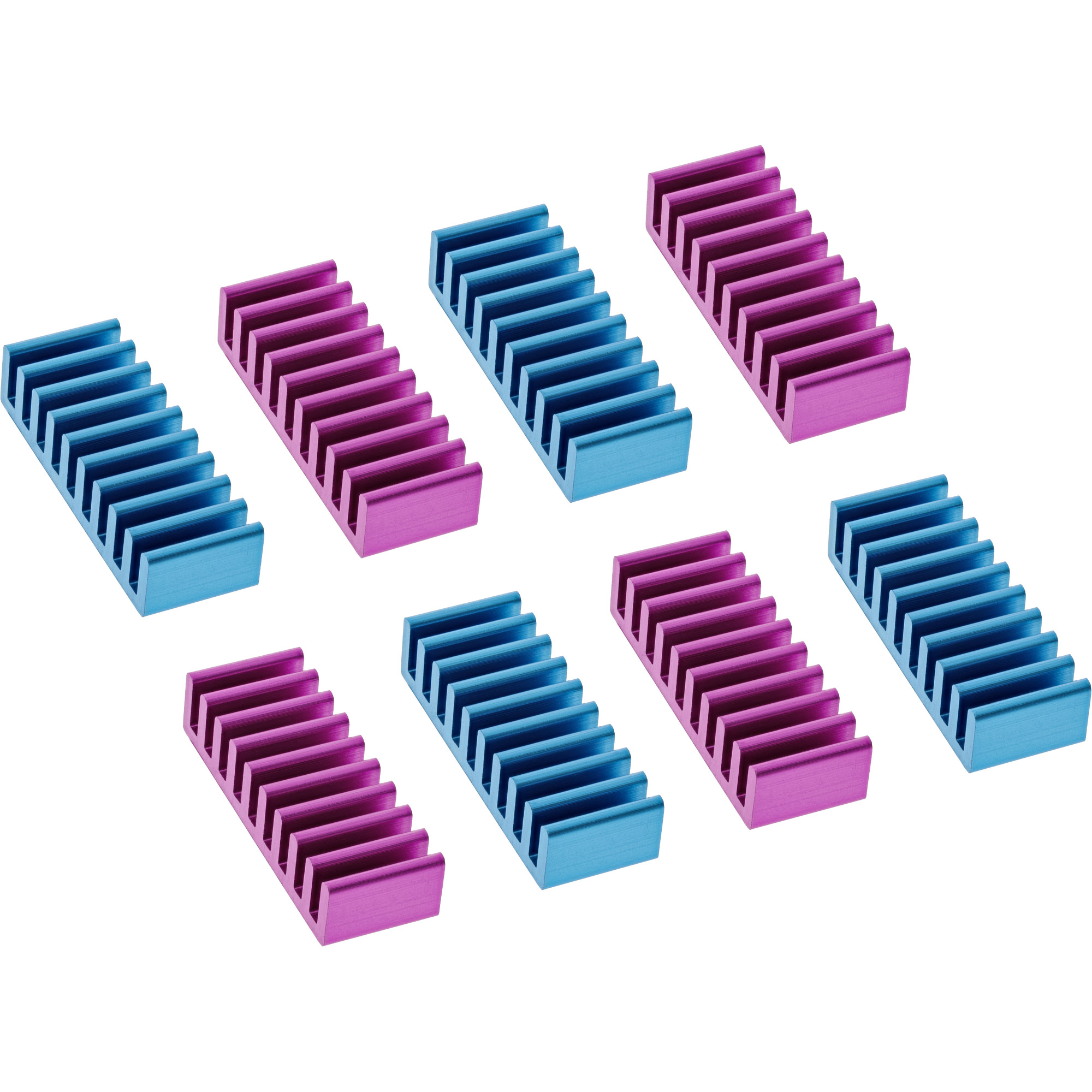 Inline® RAM-Kühler selbstklebende Kühlrippen, 8 Stück