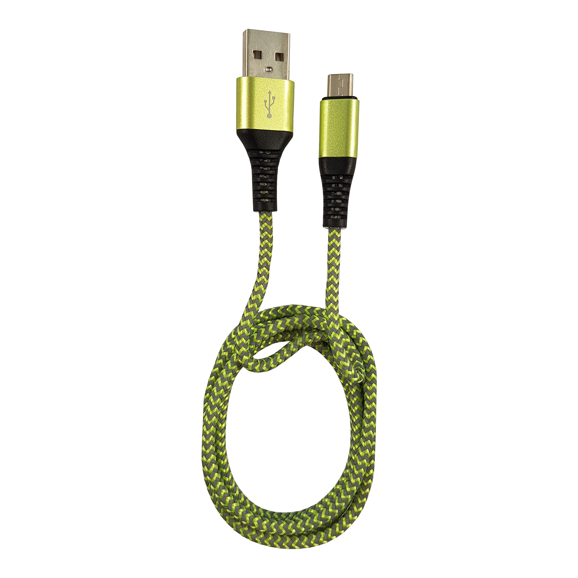 LC-Power LC-C-USB-MICRO-1M-7 USB A zu Micro-USB Kabel, grün/grau, 1m LC-Power LC-C-USB-MICRO-1M-7 USB A zu Micro-USB Kabel, grün/grau, 1m