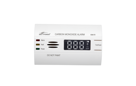 Kohlenmonoxid Melder McPower ''KM-11'' 10 Jahre Sensor, mit Display, EN 50291