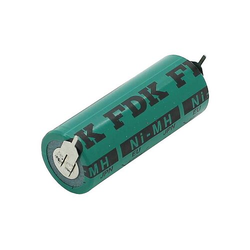 FDK / Sanyo NiMH-Akku HR-4/5AU 4/5A 2150mAh mit Printanschluß +-