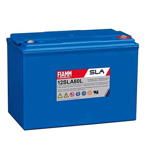 Fiamm 12SLA80L 12V 80Ah (10hr)