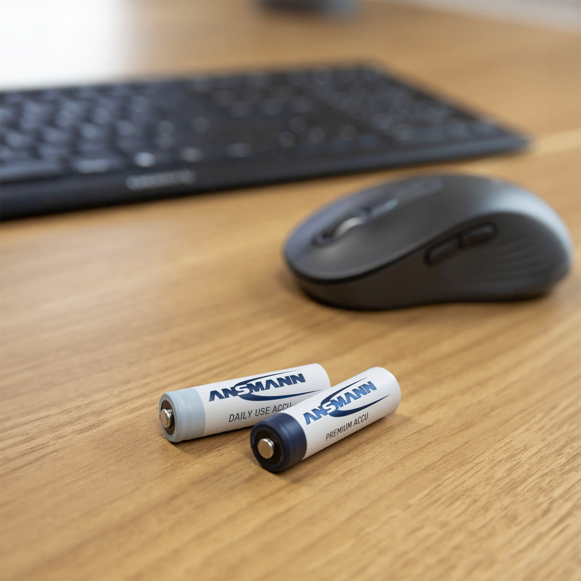 Ansmann NiMH AAA Micro 1100mAh HR03 Akku - 2er Verpackung Ansmann NiMH AAA Micro 1100mAh HR03 Akku - 2er Verpackung