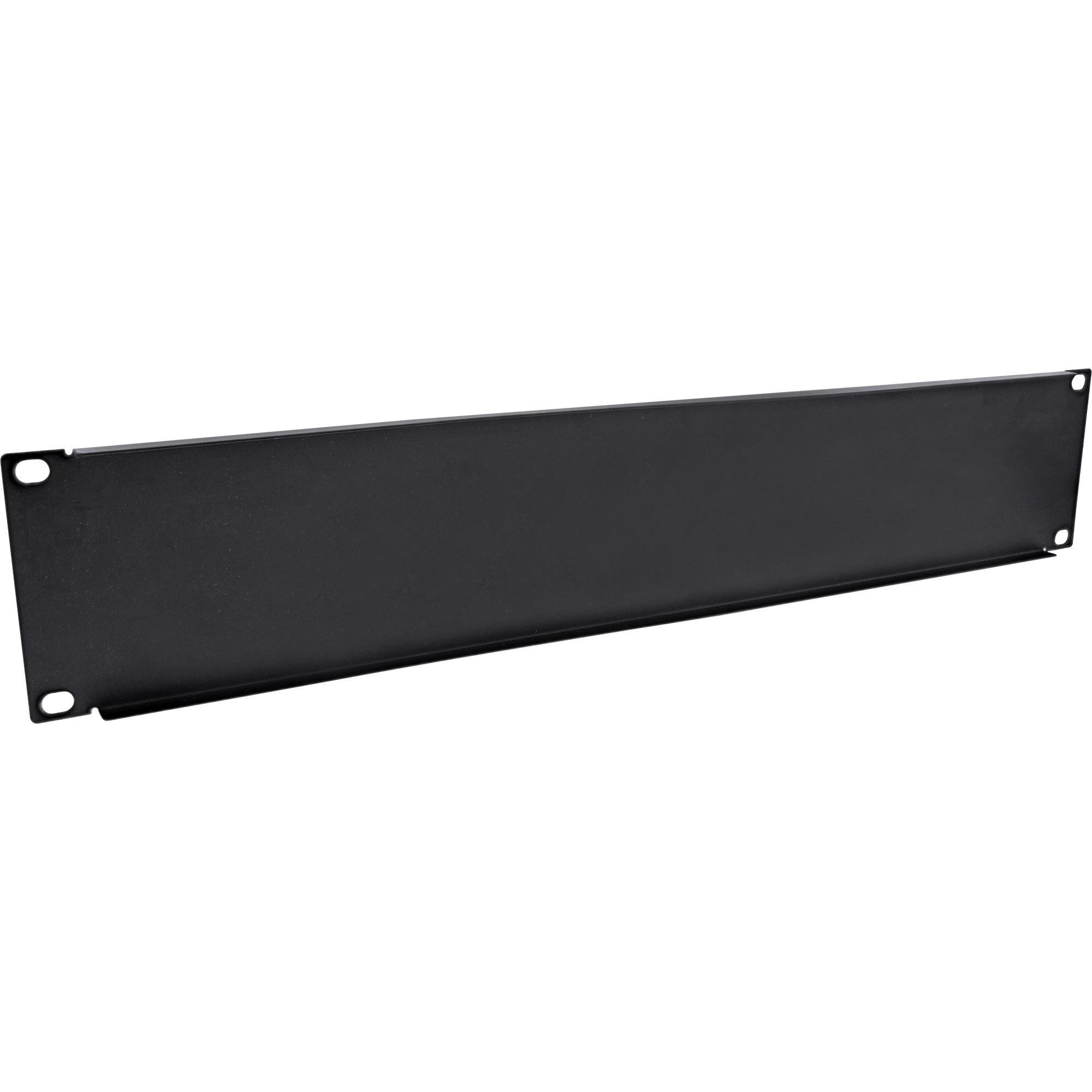Inline® 19" Blindplatte, 3HE, RAL 9005 schwarz