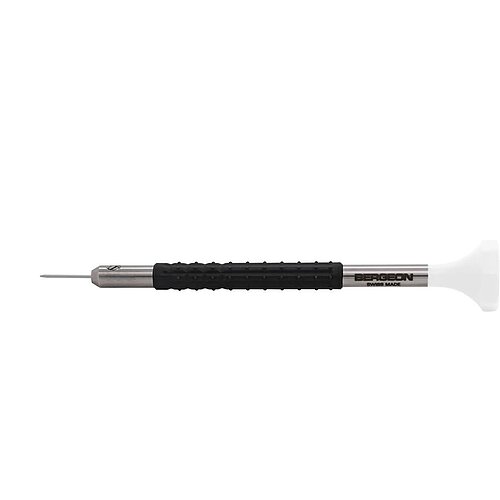 Bergeon - Uhrmacher Schraubendreher 6899-060 Schlitz 0,6mm weiß