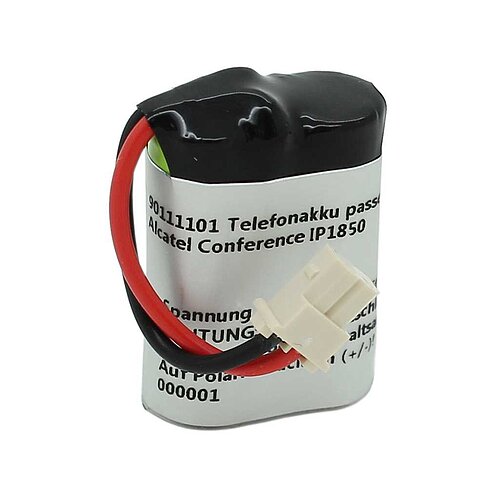 Telefonakku NiMH 2,4V 400mAh passend für Alcatel Conference IP1850 Telefonakku NiMH 2,4V 400mAh passend für Alcatel Conference IP1850