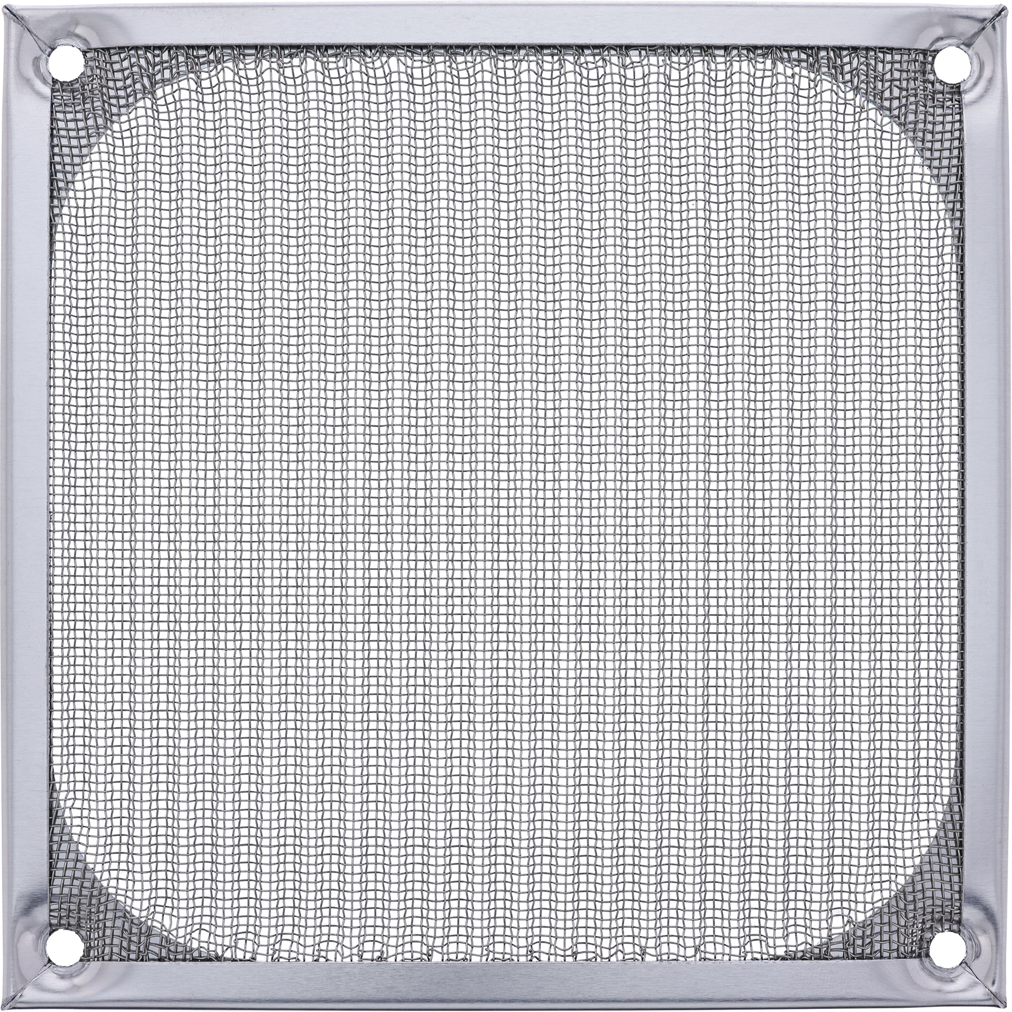 Inline® Lüftergitter, Aluminium Filter, 120x120mm