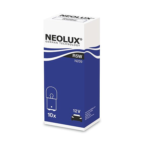 R5W 12V 5W BA15D Standard N209 1 Stück NEOLUX