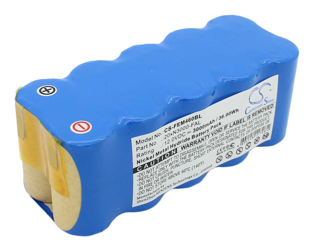 Kranakku NiMH 12V 3000mAh ersetzt Falard 20xN3000-FAL