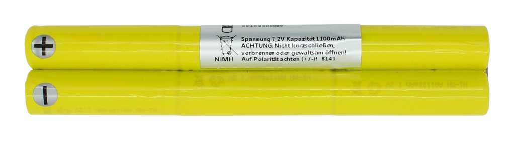 Akkupack NiMH 7,2V 1100mAh ersetzt Soehnle 50160506089 Akkupack NiMH 7,2V 1100mAh ersetzt Soehnle 50160506089