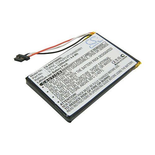 PDA-Akku LiPoly 3,7V 1200mAh ersetzt Navigon TOPAZPCZF1045003501