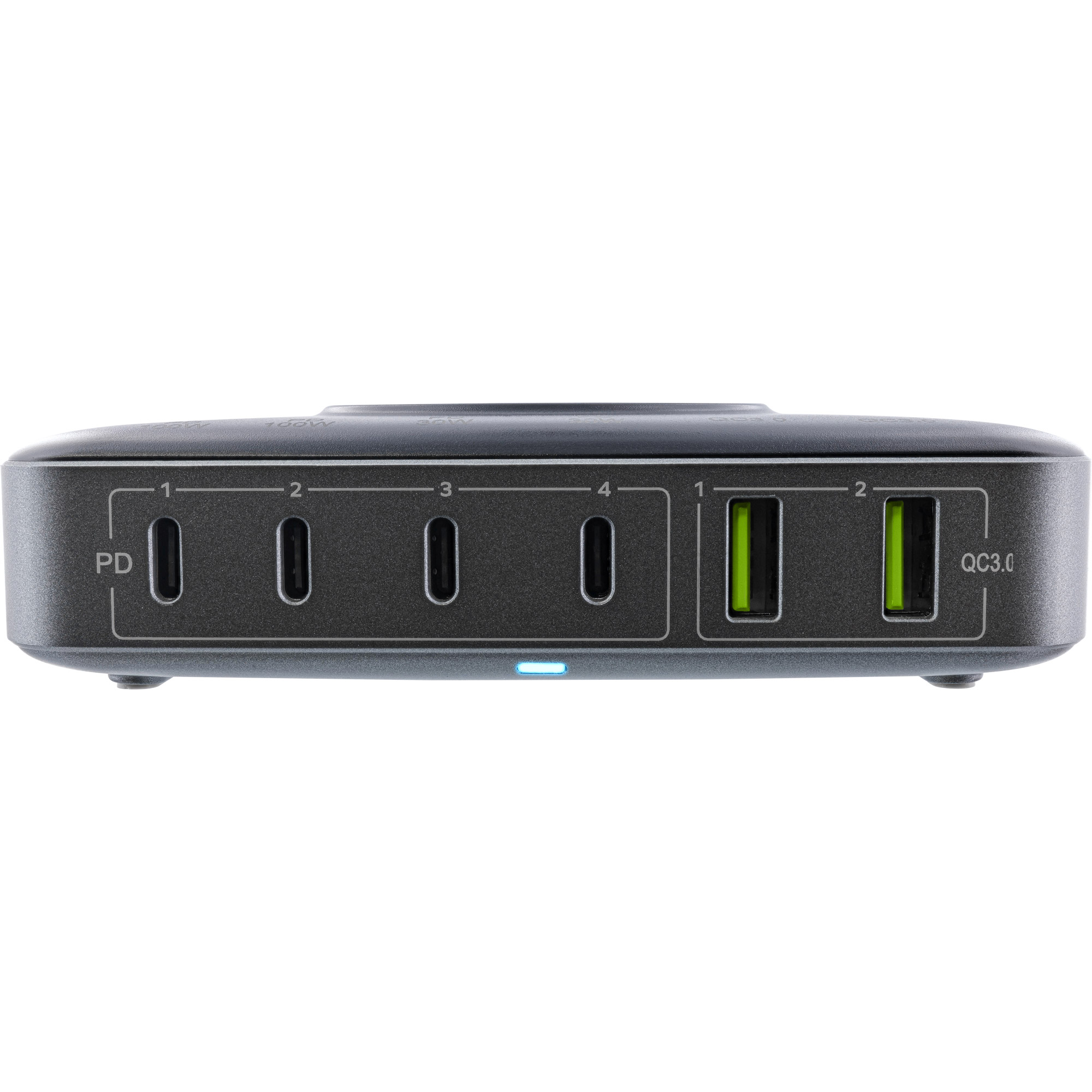 Inline® Qi Powerstation Multiport, Netzteil, Ladegerät, Wireless charging