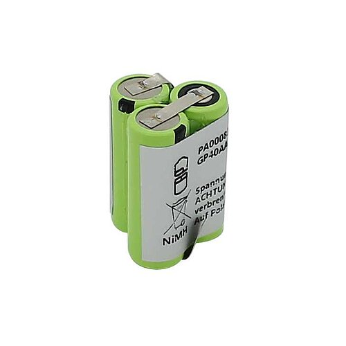 Akkupack NiMH 3,6V 400mAh D1x3 GP40AAAM mit Lötfahnen Akkupack NiMH 3,6V 400mAh D1x3 GP40AAAM mit Lötfahnen