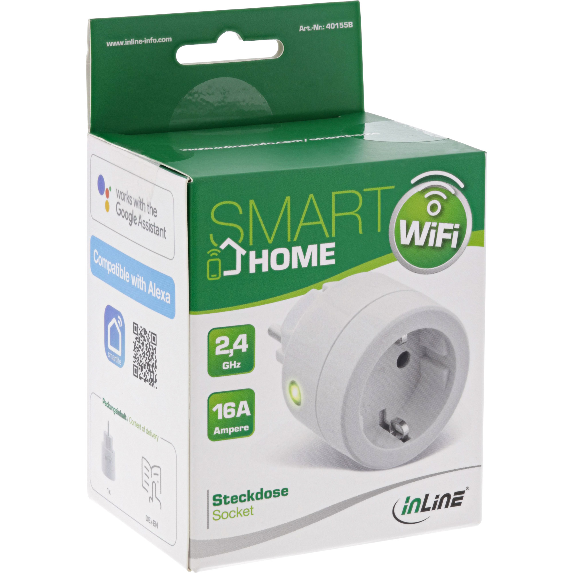 Inline® SmartHome Steckdose II