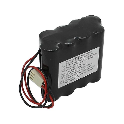 Speicherbatterie NiMH 4,8V 4400mAh ersetzt Fanuc A98L-0031-0029 Speicherbatterie NiMH 4,8V 4400mAh ersetzt Fanuc A98L-0031-0029