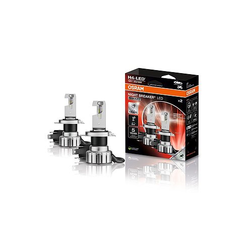OSRAM H4 NIGHT BREAKER LED SMART 330% StVZO-Konforme LED 2 Stück