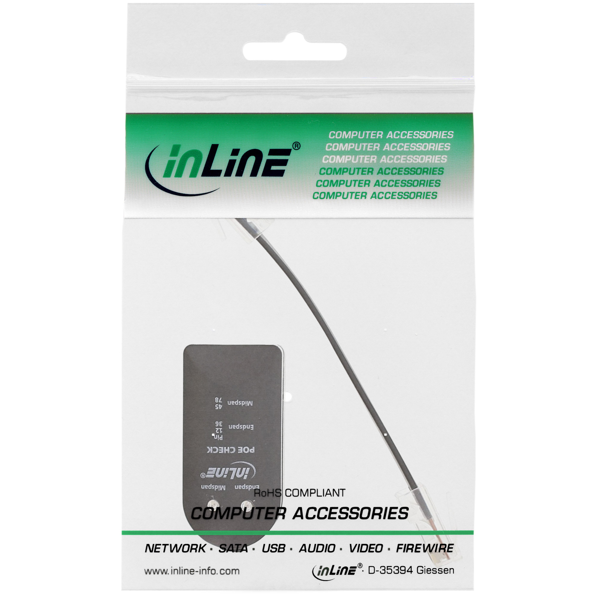Inline® Tester für PoE / PoE+