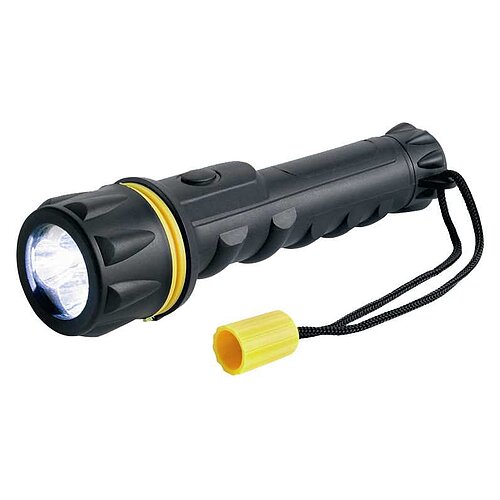 Ring RT5148 LED Gummi-Taschenlampe für 2x AA